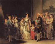 Francisco de goya y Lucientes, The Family of Charles IV